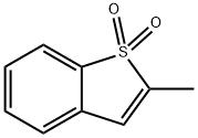 2-methylbenzothiophene 1,1-dioxide Structure