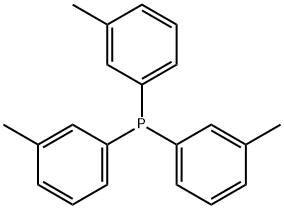 トリス(3-メチルフェニル)ホスフィン 化学構造式
