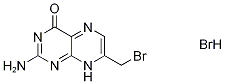 7-ブロモメチルプテリン 化学構造式
