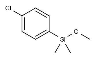 (4-chlorophenyl)-methoxy-dimethyl-silane Structure