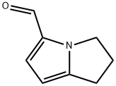 2,3-dihydro-1H-Pyrrolizine-5-carboxaldehyde Structure