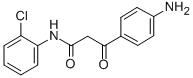 2-(4-AMINOBENZOYL)-2'-CHLOROACETANILIDE Structure