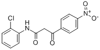 2′-氯-2-(4-硝基苯甲酰基)乙酰苯胺, 62254-06-2, 结构式