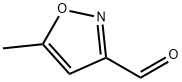5-メチルイソオキサゾール-3-カルボキシアルデヒド 化学構造式