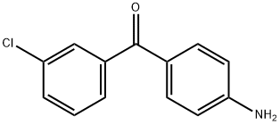 4'-Amino-3-chlorobenzophenone 结构式
