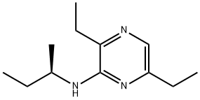 Pyrazinamine, 3,6-diethyl-N-[(1R)-1-methylpropyl]- (9CI) Structure