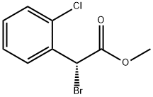 Methyl Alpha-Bromo-2-Chlorobenzeneacetic Acetate Structure