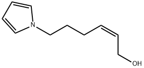 2-Hexen-1-ol,6-(1H-pyrrol-1-yl)-,(2Z)-(9CI) Struktur
