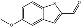 2-醛基-5-甲氧基苯并噻吩, 622864-56-6, 结构式