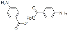 Lead p-aminobenzoate Struktur