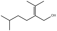 5-メチル-2-(1-メチルエチリデン)-1-ヘキサノール 化学構造式