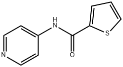 N-(4-PYRIDINYL)-2-THIOPHENECARBOXAMIDE, 62289-82-1, 结构式