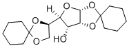 1,2:5,6-DI-O-CYCLOHEXYLIDENE-3-CYANO-ALPHA-D-ALLOFURANOSE Struktur