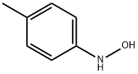 N-(4-メチルフェニル)ヒドロキシルアミン 化学構造式