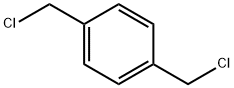α,α'-ジクロロ-p-キシリレン 化学構造式