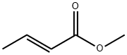 trans-Methyl crotonate  Struktur