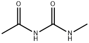 1-アセチル-3-メチル尿素 化学構造式