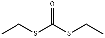 ジチオ炭酸 S,S'-ジエチル 化学構造式