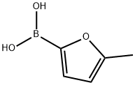 5-メチルフラン-2-ボロン酸 化学構造式