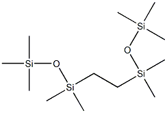 1,2-双(五甲基二硅氧烷基)乙烷, 6231-68-1, 结构式
