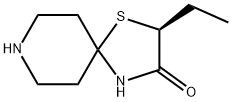 1-Thia-4,8-diazaspiro[4.5]decan-3-one,2-ethyl-,(2S)-(9CI) Structure