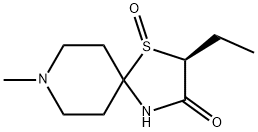 1-Thia-4,8-diazaspiro[4.5]decan-3-one,2-ethyl-8-methyl-,1-oxide,(2S)-(9CI) Structure