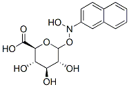 N-hydroxy-2-naphthylamine-N-glucuronide Struktur