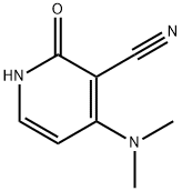 4-(DIMETHYLAMINO)-2-OXO-1,2-DIHYDRO-3-PYRIDINECARBONITRILE Struktur