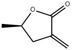 5-METHYL-3-METHYLENE-DIHYDRO-FURAN-2-ONE 结构式