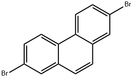 2,7-ジブロモフェナントレン 化学構造式