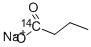 N-BUTYRIC ACID-CARBOXY-14C SODIUM SALT Structure