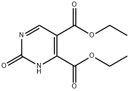 2-オキソ-1,2-ジヒドロ-4,5-ピリミジンニカルボン酸ジエチル 化学構造式