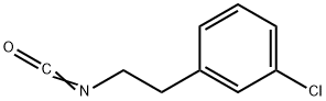 3-氯苯乙基异氰酸酯,62334-11-6,结构式
