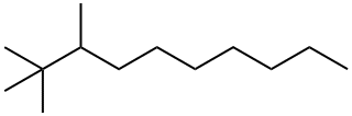 2,2,3-TRIMETHYLDECANE Structure