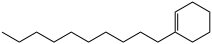 1-Decylcyclohexene Struktur