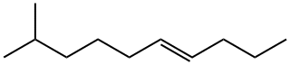 (E)-9-Methyl-4-decene Structure