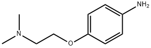 N-[2-(4-アミノフェノキシ)エチル]-N,N-ジメチルアミン 化学構造式