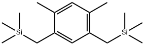 Silane,[(4,6-dimethyl-1,3-phenylene)bis(methylene)]bis[trimethyl- Struktur