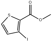 3-Iodo-thiophene-2-carboxylic acid Methyl ester Struktur