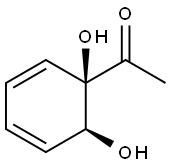 Ethanone, 1-[(1R,6S)-1,6-dihydroxy-2,4-cyclohexadien-1-yl]- (9CI) 结构式