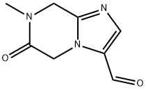 Imidazo[1,2-a]pyrazine-3-carboxaldehyde, 5,6,7,8-tetrahydro-7-methyl-6-oxo- (9CI) Structure