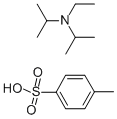 N,N-DIISOPROPYLETHYLAMINE P-TOLUENESULFONATE Structure