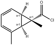 Bicyclo[4.1.0]hepta-2,4-diene-7-carbonyl chloride, 2,7-dimethyl-, (1alpha,6alpha,7alpha)- (9CI) 结构式