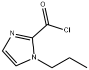 1H-Imidazole-2-carbonyl chloride, 1-propyl- (9CI) 结构式