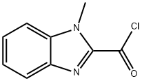 1-METHYL-1H-BENZIMIDAZOLE-2-CARBONYL CHLORIDE,97% Structure