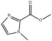 1-甲基-1H-咪唑-2-甲酸甲酯 结构式