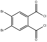 1,2-BENZENEDICARBONYL DICHLORIDE,4,5-DIBROMO Struktur