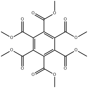 苯六甲酸六甲酯 结构式