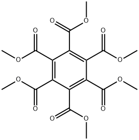 BENZENEHEXACARBOXYLIC ACID HEXAMETHYL ESTER Structure