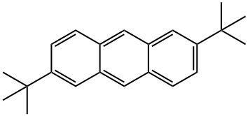 2,6-二叔丁基蒽, 62375-58-0, 结构式